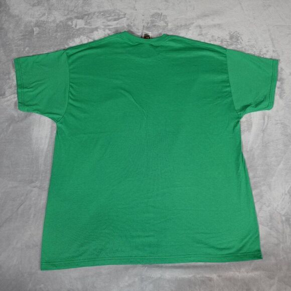 Vintage The Lovable Rogues Music Group T Shirt Mens 2XL Chicago Green Y2K - Picture 4 of 6